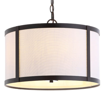 Thatcher 17" Metal LED Pendant Light - JONATHAN Y